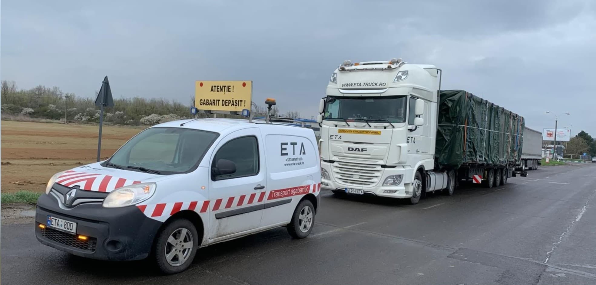 Transport Marfă cu Dimensiuni Depășite